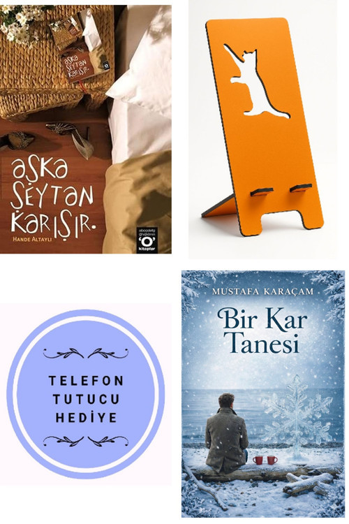Aşka Şeytan Karışır - Hande Altaylı + Telefon Tutucu + Bir Kar Tanesi