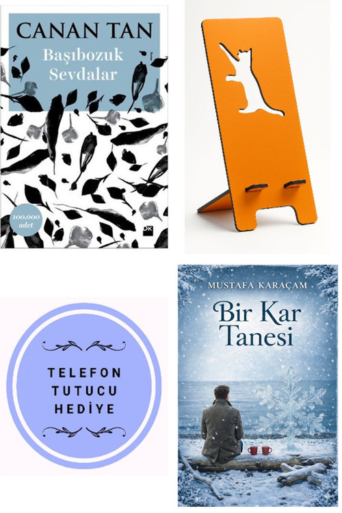 Başıbozuk Sevdalar - İmzalı - Canan Tan + Telefon Tutucu + Bir Kar Tanesi