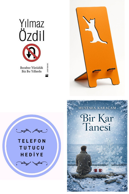 Beraber Yürüdük Biz Bu Yollarda - Yılmaz Özdil + Telefon Tutucu + Bir Kar Tanesi
