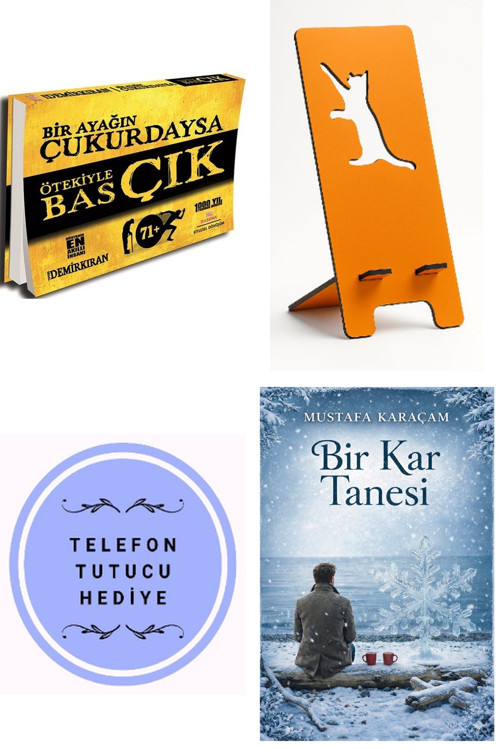 Bir Ayağın Çukurdaysa Ötekiyle Bas Çık - Erdal Demirkıran + Telefon Tutucu + Bir Kar Tanesi