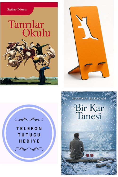 Tanrılar Okulu - Stefano D'Anna + Telefon Tutucu + Bir Kar Tanesi
