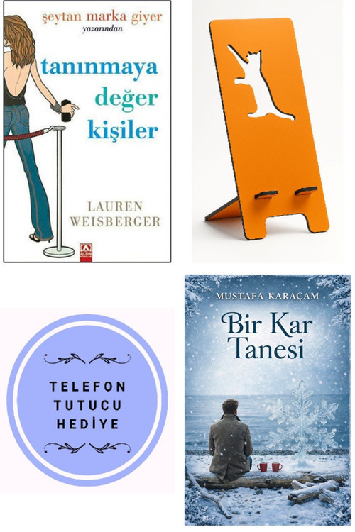 Tanınmaya Değer Kişiler - Lauren Weisberger + Telefon Tutucu + Bir Kar Tanesi