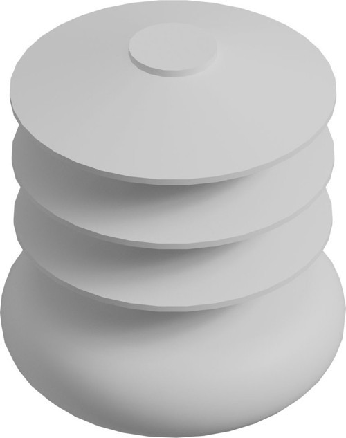 25 Mm İç Kelebek Tapa Beyaz (1 Adet)