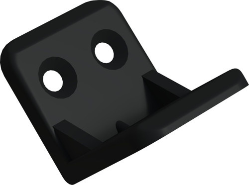 25x25 Mm Köşe Birleştirme Siyah (20 adet)