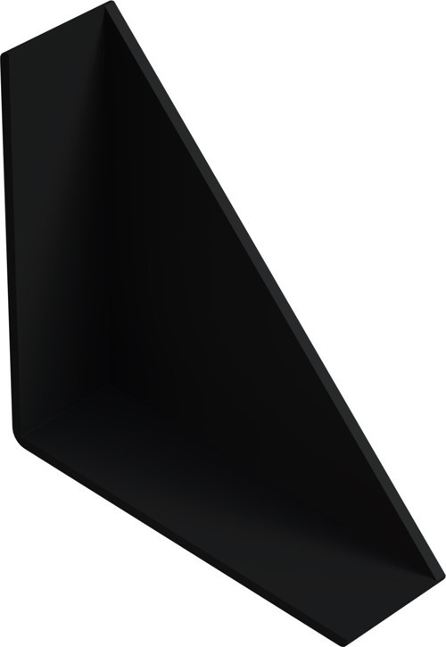 55x55 Mm Köşe Takozu Siyah (20 adet)