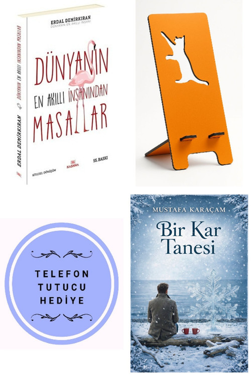 Dünyanın En Akıllı İnsanından Masallar - Erdal Demirkıran + Telefon Tutucu + Bir Kar Tanesi