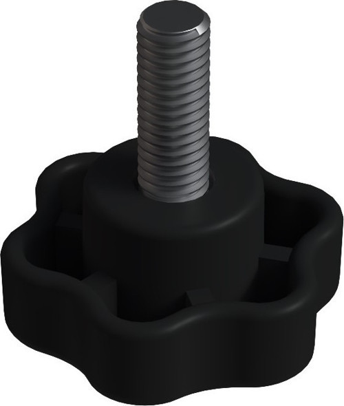 Çap 30 Mm M6 Sıkma M6x20 Polyemid Siyah (20 adet)