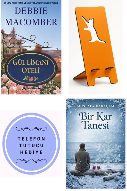 Gül Limanı Oteli - Debbie Macomber + Telefon Tutucu + Bir Kar Tanesi
