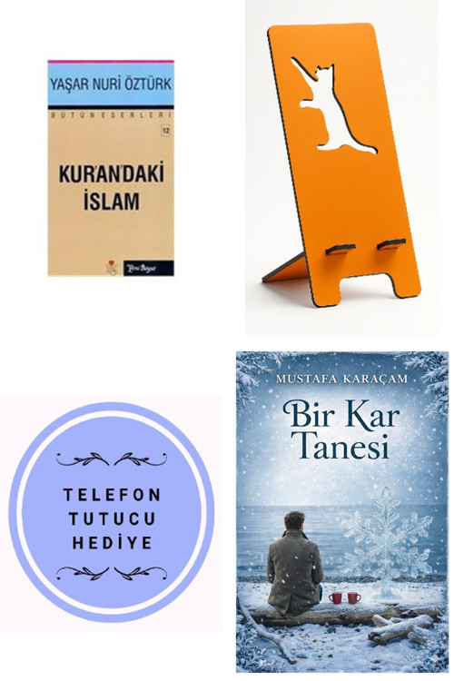 Kur'an'daki İslam - Yaşar Nuri Öztürk + Telefon Tutucu + Bir Kar Tanesi