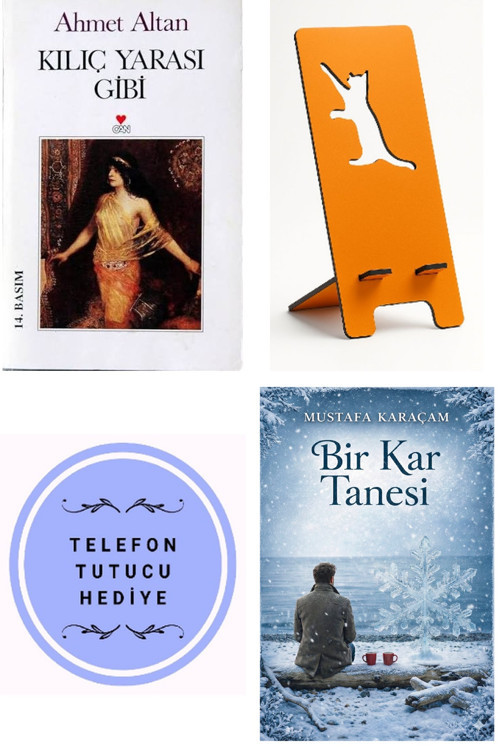 Kılıç Yarası Gibi - Ahmet Altan + Telefon Tutucu + Bir Kar Tanesi
