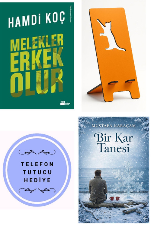 Melekler Erkek Olur - Hamdi Koç + Telefon Tutucu + Bir Kar Tanesi