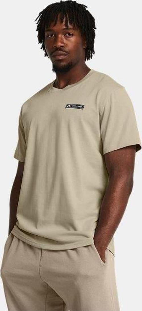 UA HW Armour Label SS Erkek T-Shirt
