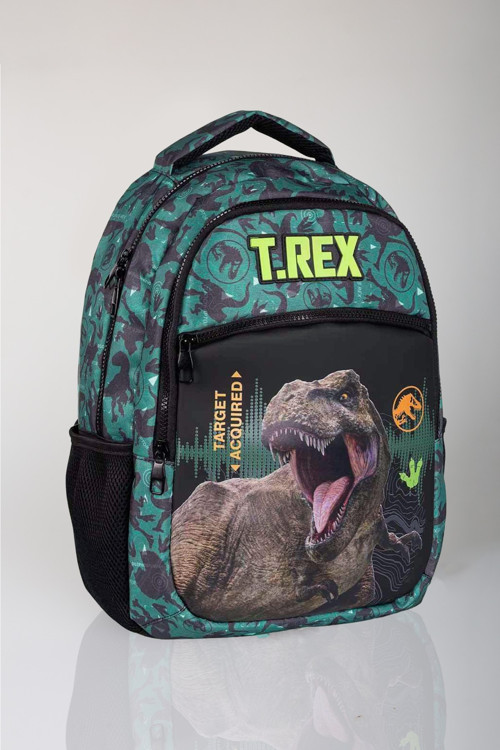 x Dekomus "T-Rex Force Collection" Jurassıc World Lisanslı Ortopedik İlkokul Çantası