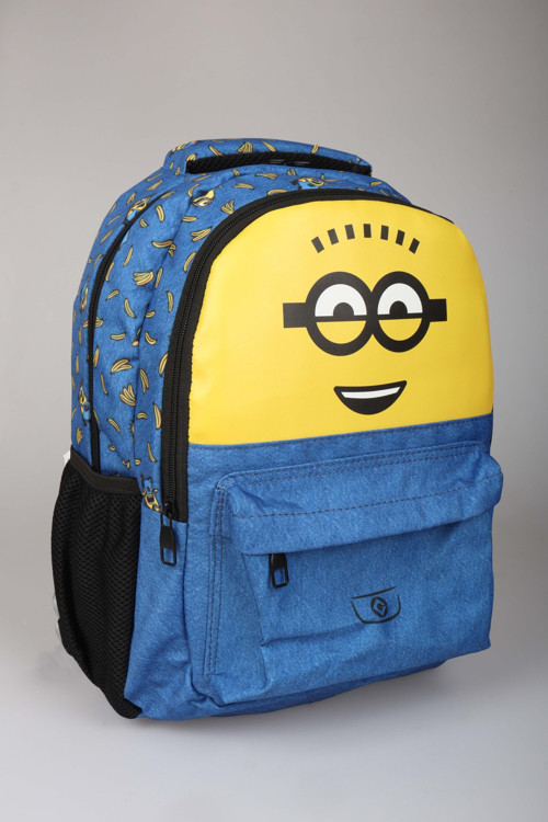 x Dekomus , Lisanslı Banana Mood Collection Büyük Boy Okul Çantası
