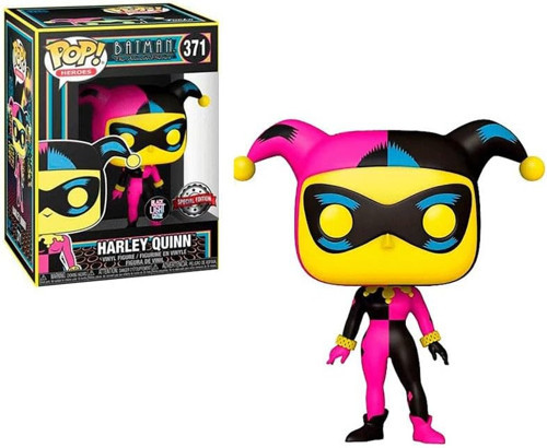Pop Figür - Heroes: Dc- Harley Quinn(Black Light)