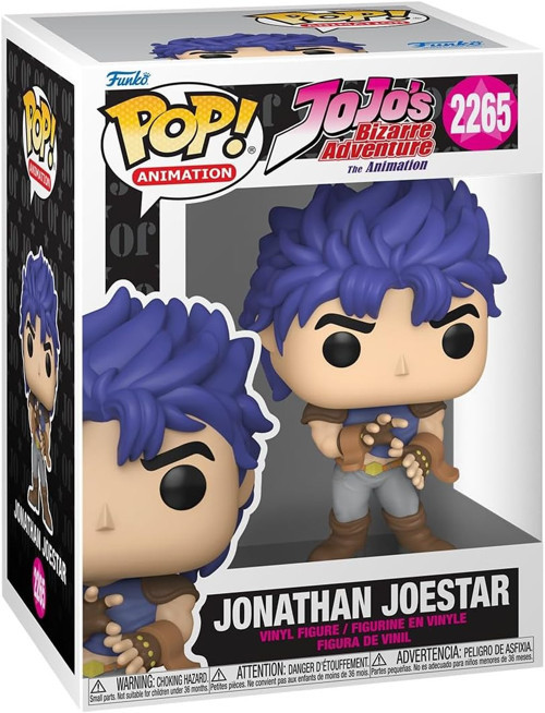 Pop! Animasyon: Jojo'S Bizarre Adventure - Jonathan - Koleksiyonluk Vinil Figür - Hediye Fikri