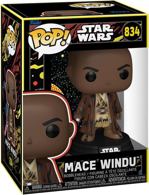 Pop! Star Wars: Mace Windu - (Retro) - Koleksiyon Vinil Figür - Hediye Fikri - Resmi Ürün - Ço