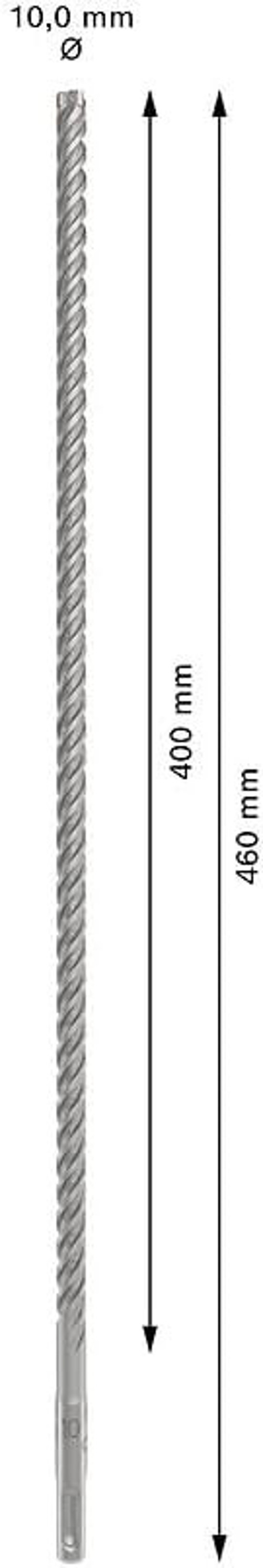 1X Pro Sds Plus-5X Kırıcı Delici Delme Ucu (Donatılı Beton, Beton, Ø 10,00 Mm, Professional Ak