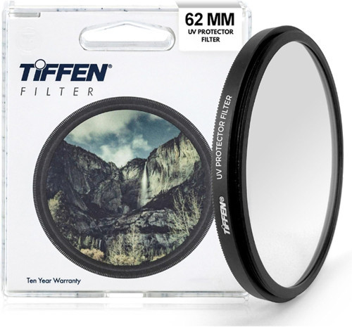 Kamera Lensi Için 62Uvp İnce 62Mm Uv Koruma Filtresi, Şeffaf Optik Cam, Darbeye Dayanıklı, Ab