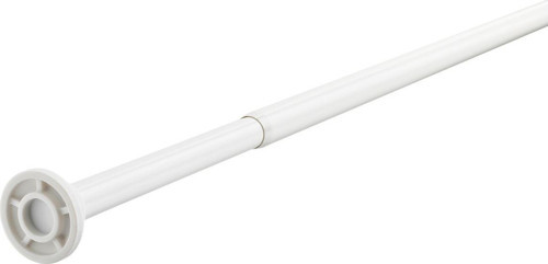 Duş perdesi çubuğu, beyaz, 120-200 cm