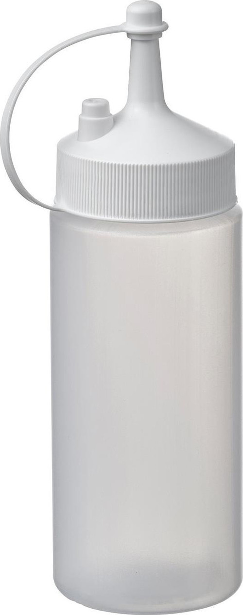 Sos şişesi , beyaz-şeffaf, 200 ml
