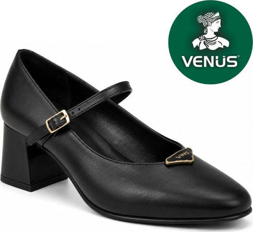 Venüs Albasa Hakiki Deri Comfort Ortopedik Kadın Klasik Topuklu Ayakkabı