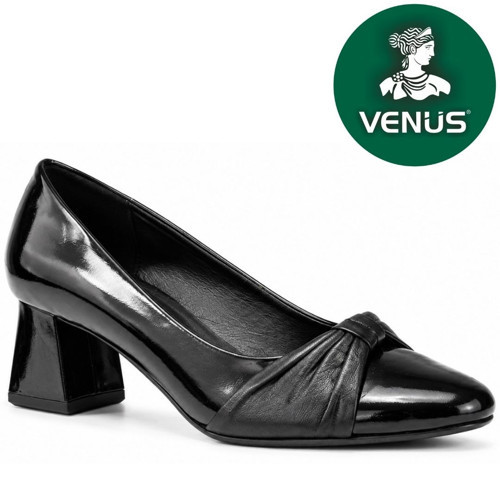 Venüs Abros Hakiki Deri Comfort Ortopedik Kadın Klasik Topuklu Ayakkabı