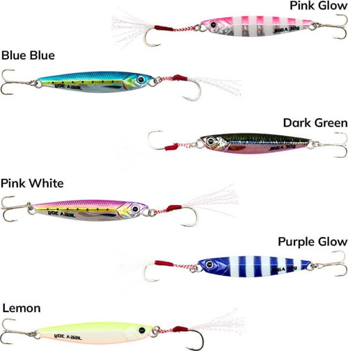 Jigga 40gr Metal Jig Yem Purple Glow