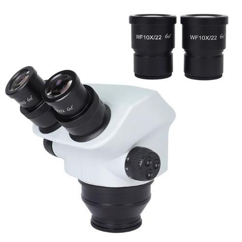 Mikroskop ZS 7050 Kafa Beyaz - Stereo Zoom Binoküler Başlık WF10X/20 (Ø76mm Stand Uyumlu)