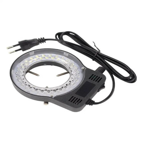 TD-56 Mikroskop Led Işık 56 Ledli Ayarlanabilir Halka Aydınlatma - Stereo ve Dijital Mikroskop Lambası Siyah