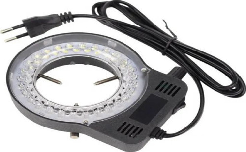 TD-56 Mikroskop Led Işık 56 Ledli Ayarlanabilir Halka Aydınlatma - Stereo ve Dijital Mikroskop Lambası Siyah