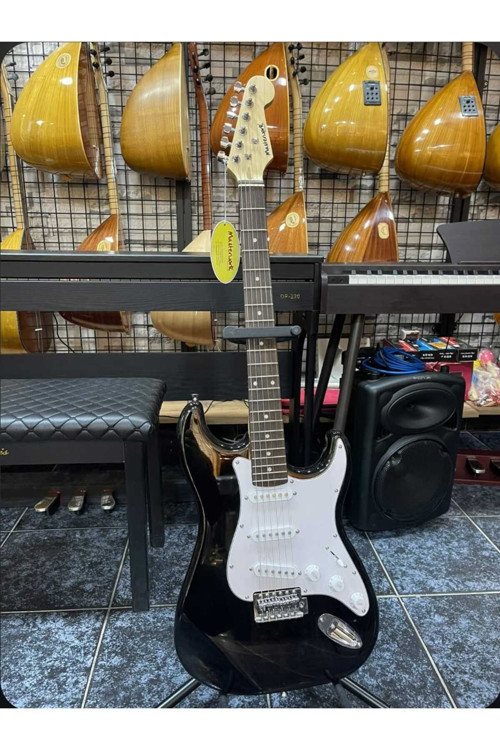 Elektro Gitar Kablo, Kılıf, Pena Tam Set