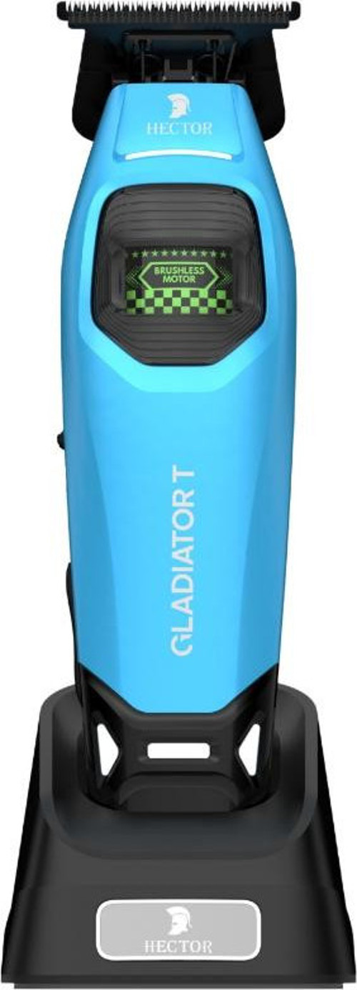 Gladiator T 8000 RPM BLDC Motor Işıklı Çizim & Sakal Tıraş Makinesi Mavi