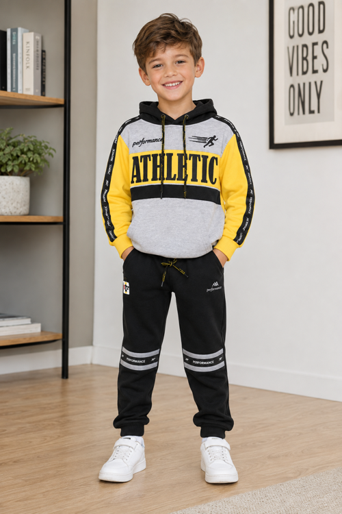 Unisex Çocuk Alt Üst Eşofman Takımı 50052-50073
