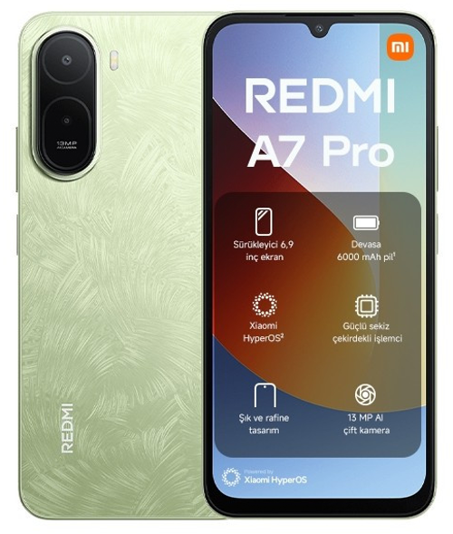 Redmi A7 Pro 128 GB 4 GB Ram (Xiaomi Türkiye Garantili) Yeşil