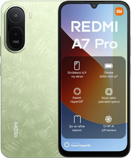 Redmi A7 Pro 128 GB 4 GB Ram (Xiaomi Türkiye Garantili) Yeşil