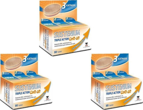 Triple Action Coq-10 30 Tablet 3 Kutu