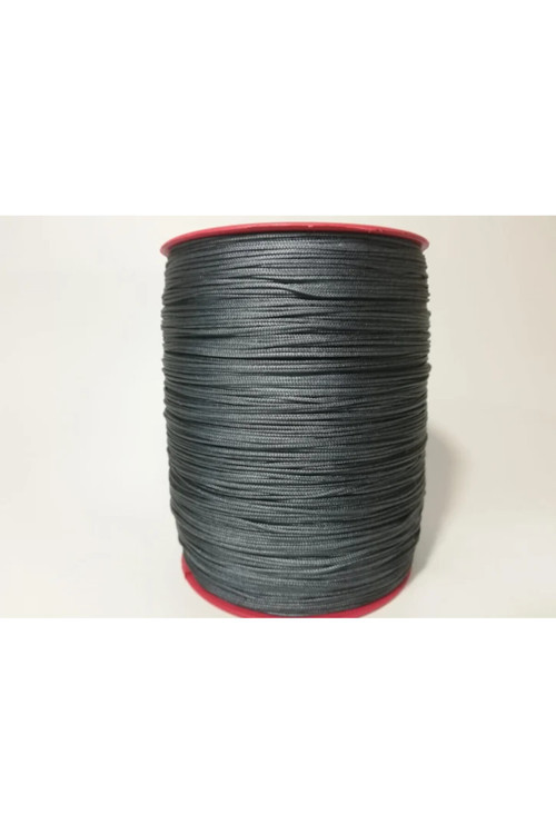 Bs Sineklik Plise İpi 1,2 Mm Antrasit Renk 50 Metre