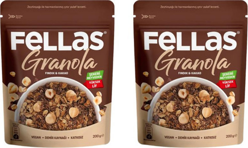 Granola Fındık & Kakao 200gr x2