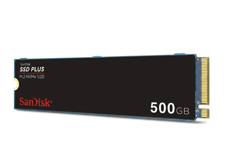 500GB SSD PLUS 2400MB-1500MB-s M.2 PCIe Gen 3.0 NVMe SSD SDSSDA3N-500G-G26
