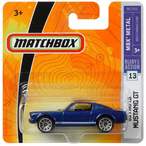 '69 Ford Mustang GT - 2007 - Lacivert - M7353 (1/64)