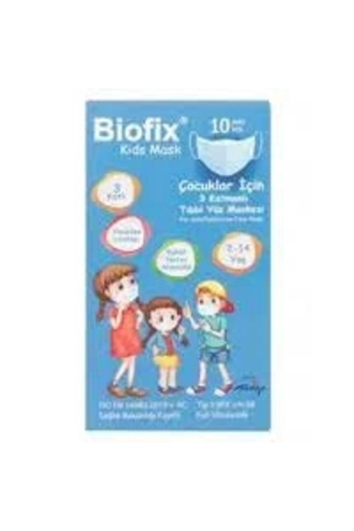 3 Katlı Çocuk Maske (10 lu)