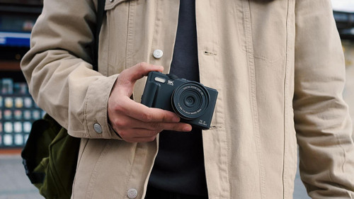 Flip Dijital Kompakt Fotoğraf Makinesi Retro Kamera