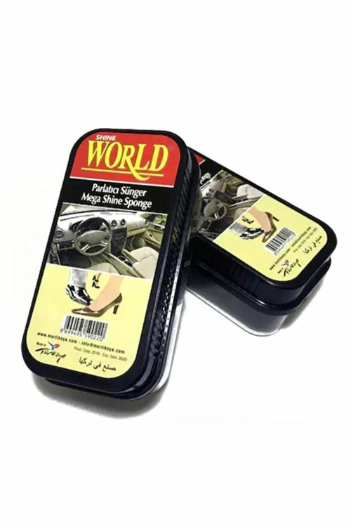 World Büyük Tekli Parlatıcı Sünger - 24'li Paket