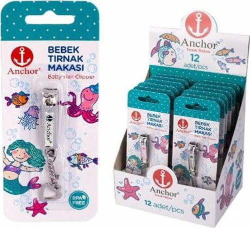 GX-605 Tırnak Makası Bebe - 12'li Paket