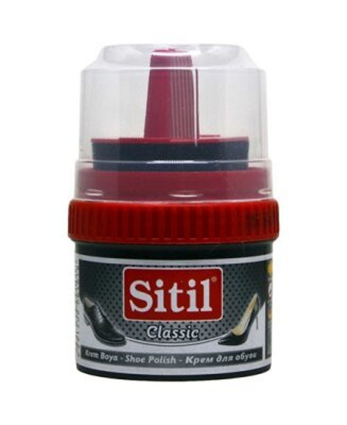 Sitil Krem Ayakkabı Boyası 50ml Siyah - 12'li Paket