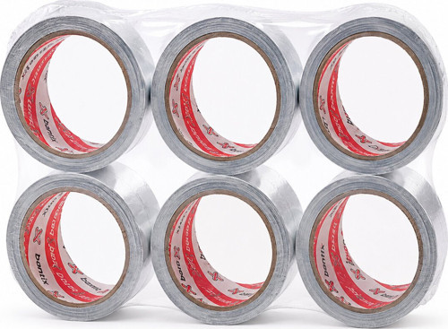 Hasbant HAS-002 Alüminyum Folyo Soba Bantı 40MMX10YARDS Bandı - 6'li Paket