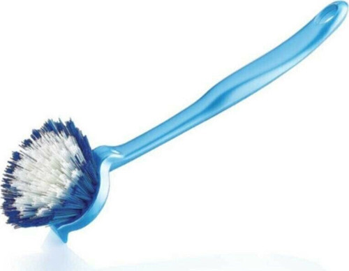 Zambak ZP-148 Plastik Tek Bulaşık Fırçası Kir Kazıma Uçlu - 10'li Paket
