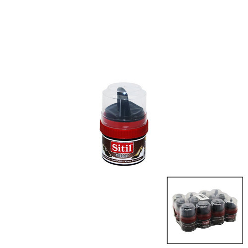 Sitil Krem Ayakkabı Boyası 50ml K.Kahve - 12'li Paket