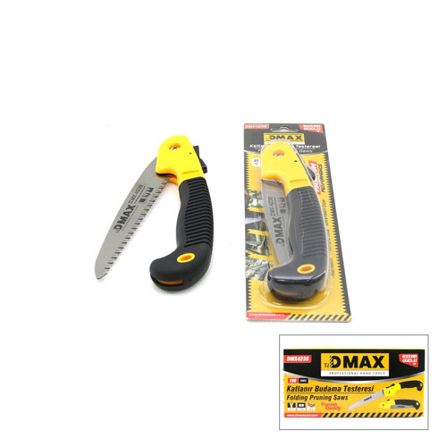 Dmax DMX-4236 ŞHT-018 Budama Testere 180mm Katlanır - 12'li Paket